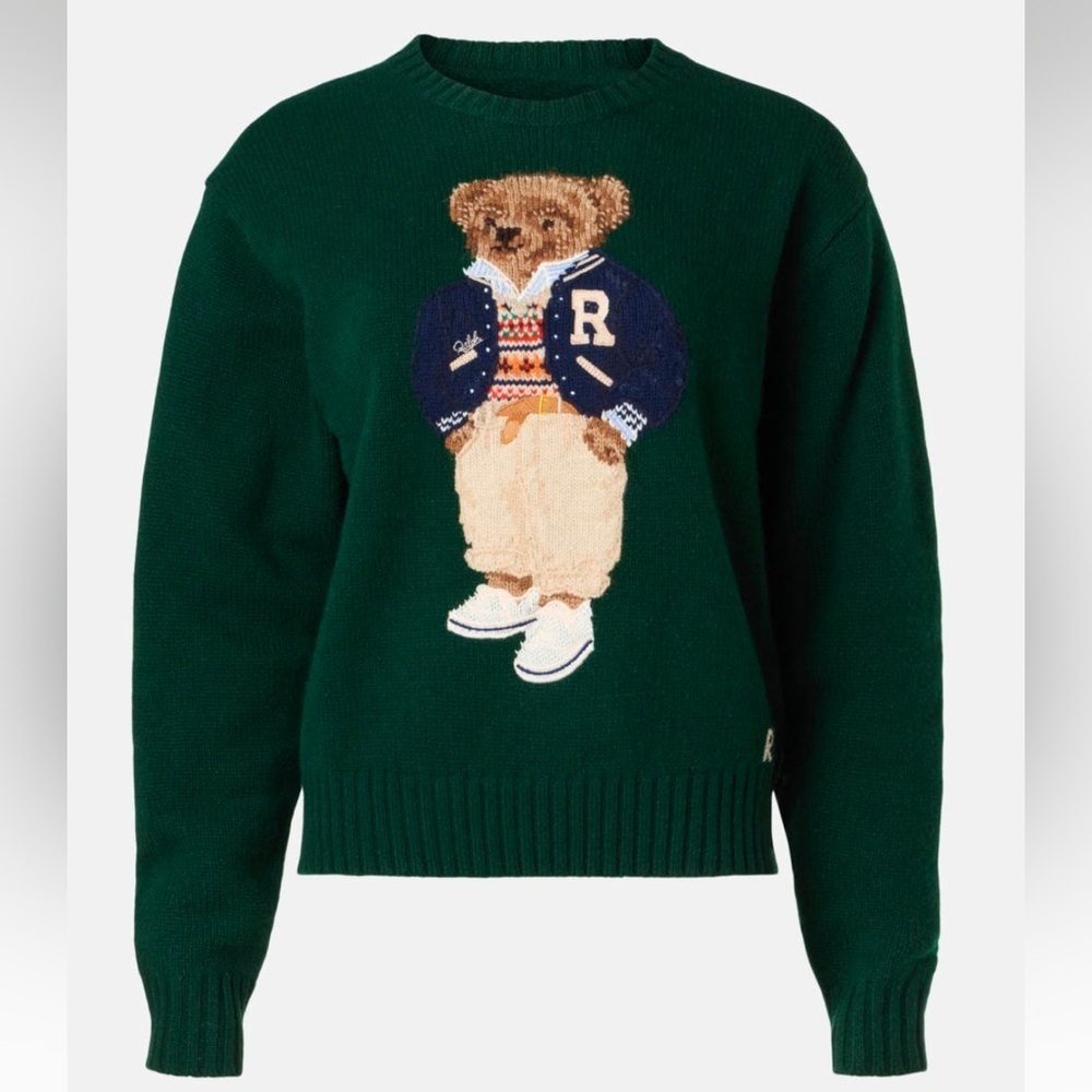 Polo Ralph Lauren // Preppy Bear Pullover Sweater